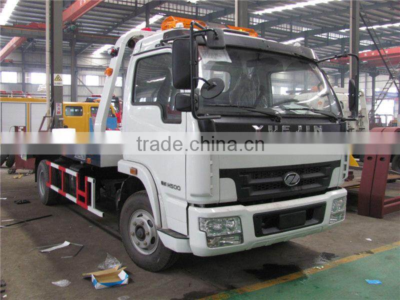 4ton Yuejin Flatbed Recovery Truck