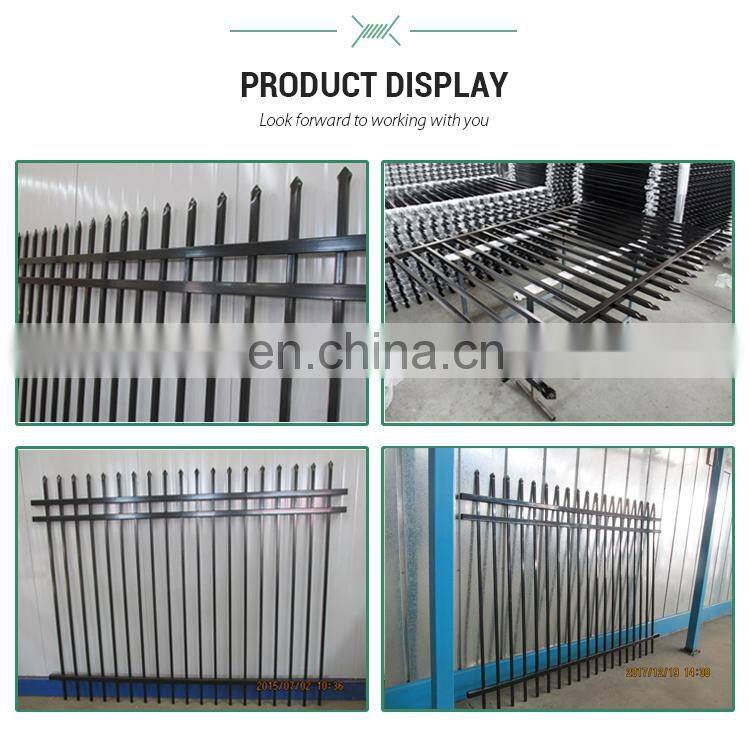 Wholesale modern press formed spear steel fencing for sale