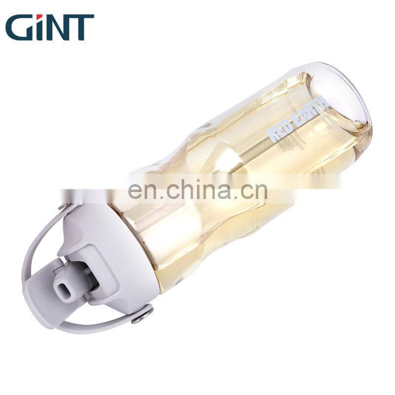 GINT 680ml Durable Summer Best Cold Customer Color Water Bottle with Straw