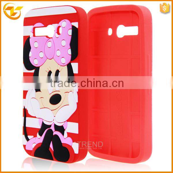 china wholesale cute silicon soft case for alcatel one touch pop c5