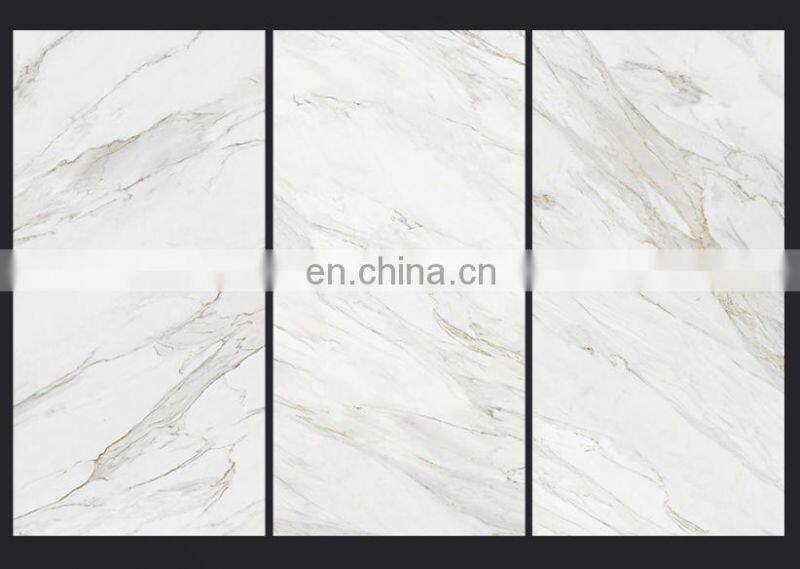 Thin tile porcelain big size tile polished sintered stone floor tile
