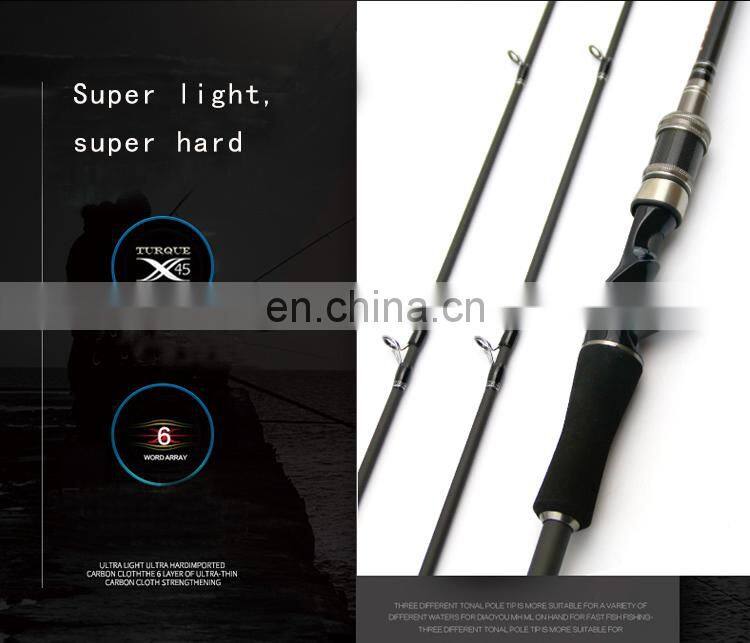 2.1m sea rod wholesale price high quality spinning casting carbon rod with reel