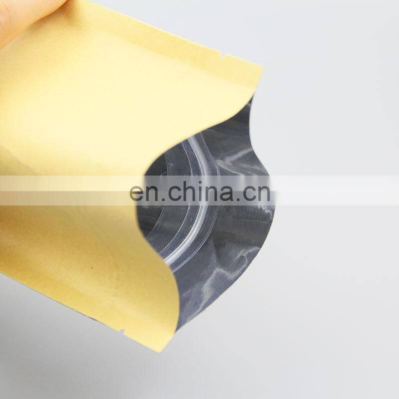 Flat bottom plastic biodegradable dog food bag