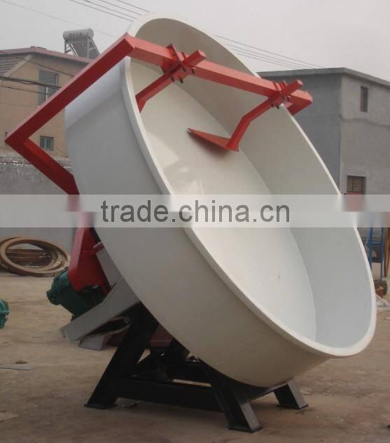 YULONG brand Disc Pelletizer for ball shape organic fertilizer