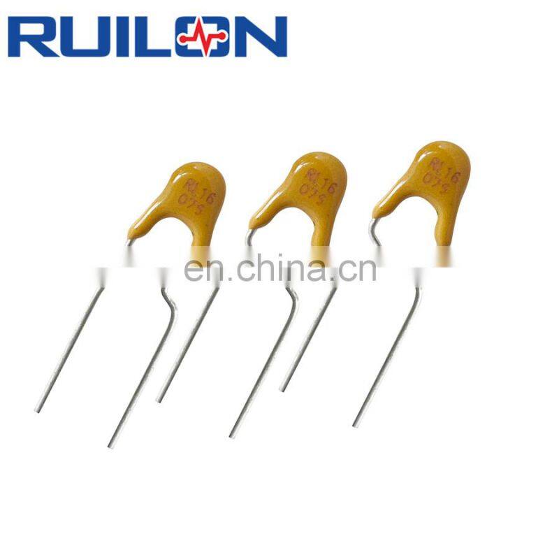 PPTC Positive Thermal Coefficient RL60 Series Self Resetting Fuse Resettable Fuse PTC for Security Systems