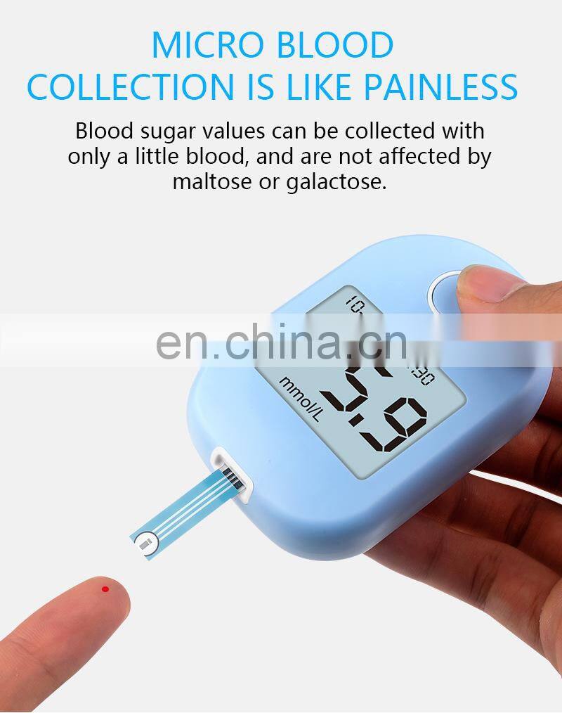 Manufacturer direct selling blood glucose meter, home test paper needle 50 piece blood glucose meter PCBA