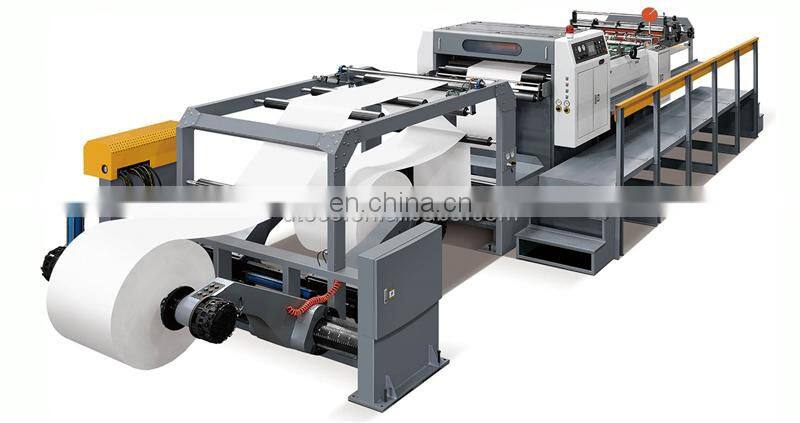 UCM1400 High Speed Automatic Paper Reel Cross Cutter acrylic coated eva solar film cutting machine