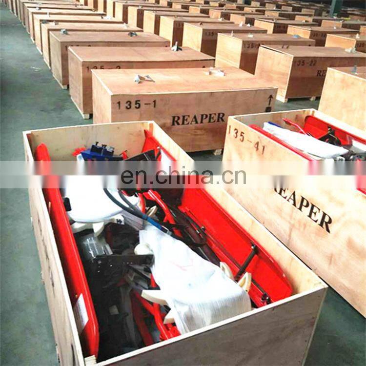 New model 4 wheel wheat and rice reaper binder price