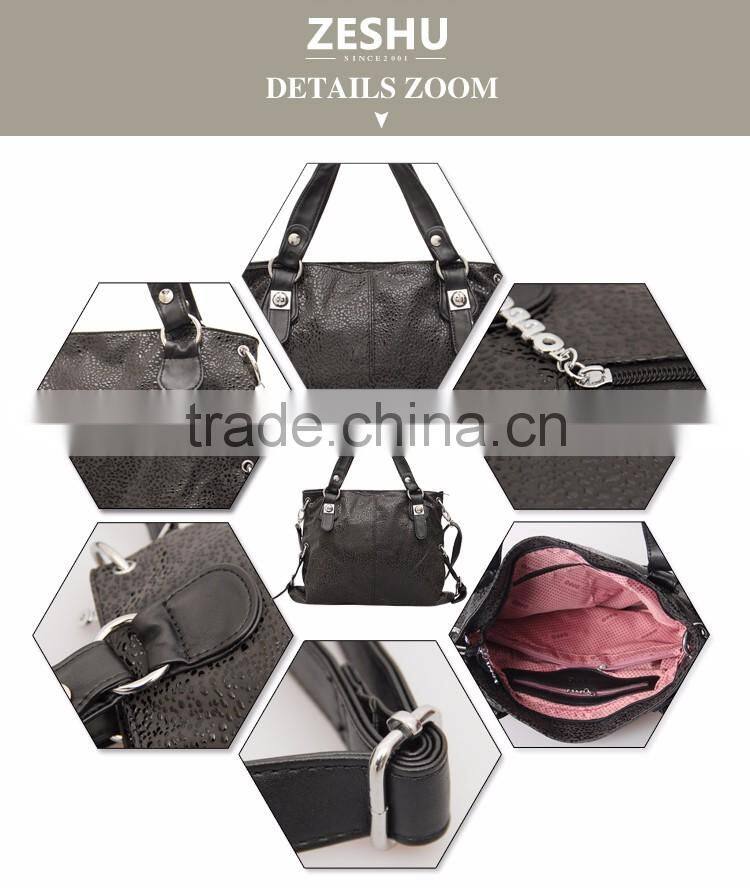 Unisex PU shoulder bag 2016 hot causal handbag messenger bag