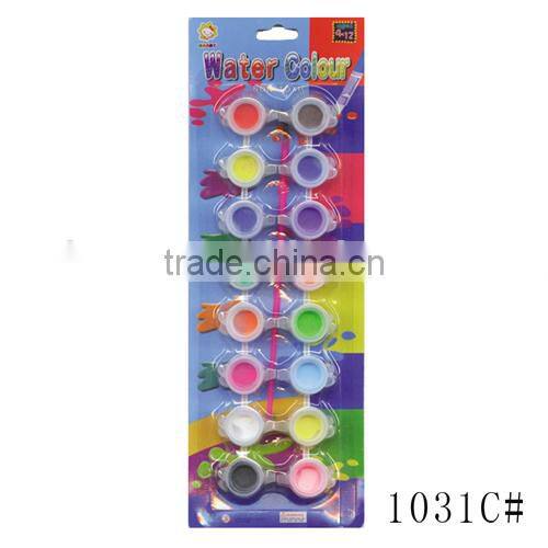 8 Strip 2 Row Pots Water Color(2ml/pot) - Blister Packing