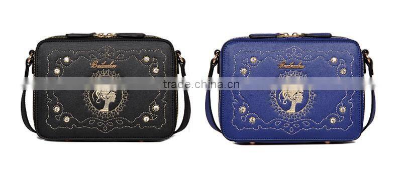 Designers Women Messenger Bags Females Leather Crossbody Shoulder Bag Handbag