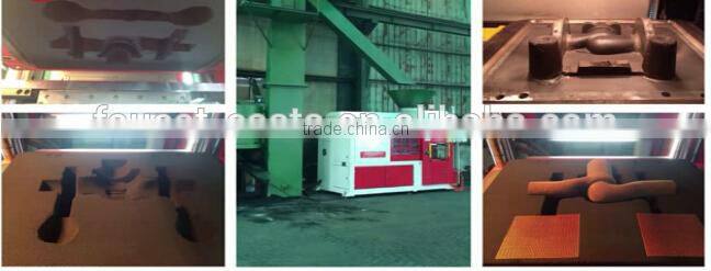 2015 new design high effiency automatic sand casting jolt squeeze moulding machine,brass,iron,aluminium moulding machine