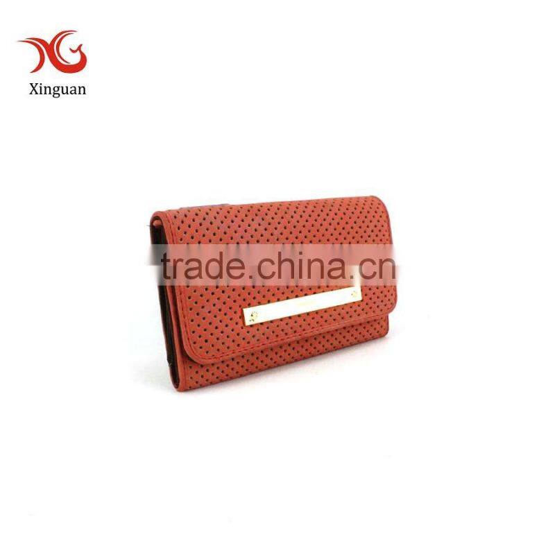 2016 new style woman leather wallet