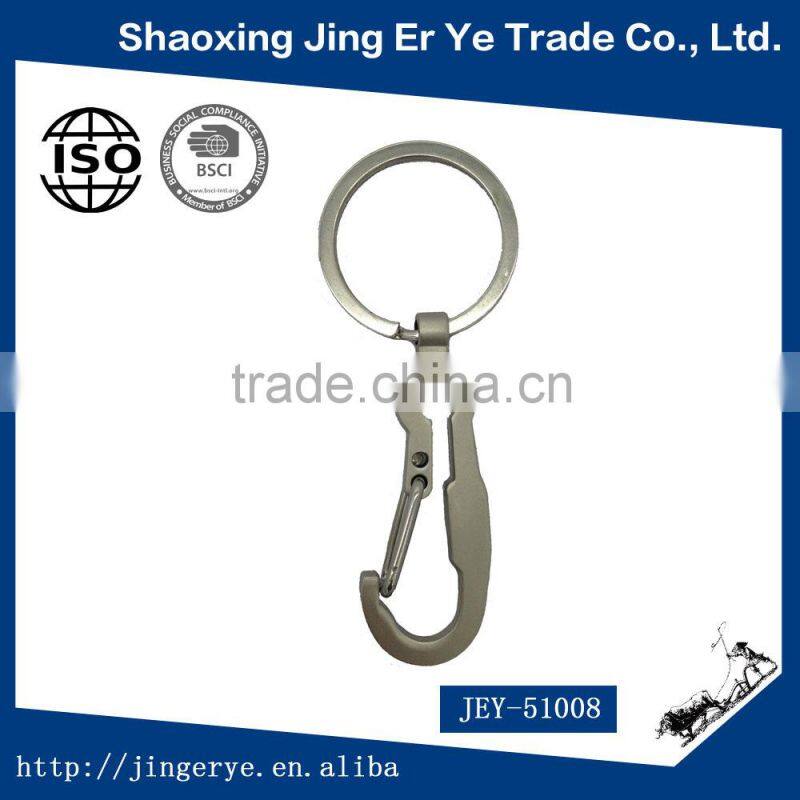 Wholesale Cheap Small Size Metal Zinc Alloy Key Chain Rings