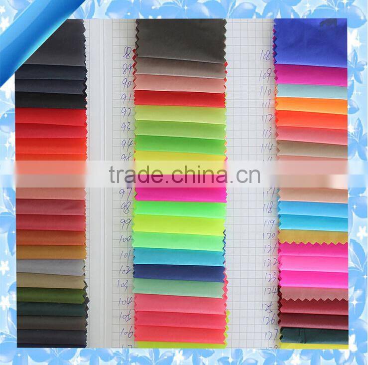 100% polyester fabric / polyester taffeta fabric/ waterproof taffeta fabric
