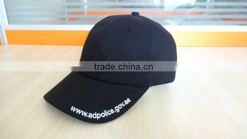 custom blank snapback cap with leather brim