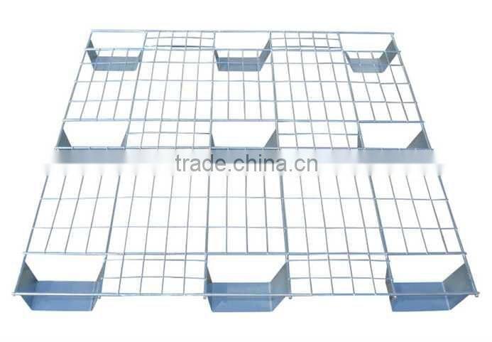 Industrial warehouse storage stable forklift pallet for racking