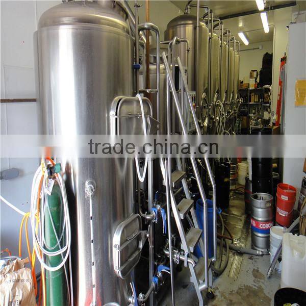 2000L beer factroy equipment,industrial beer fermenting equipment,small beer factory equipment