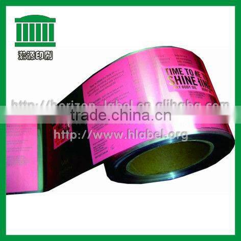 2015 HOT Sale Printing Plastic Sticker with FREE Samples