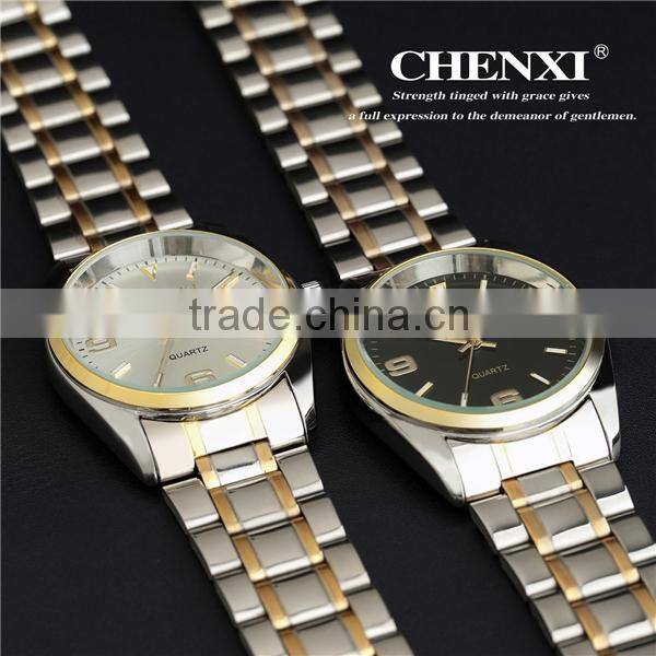 T003 2015 New Man Watch 2 Tone Color Rose Gold Custom Watches Made in China Watches Fashion Stainless Steel Watches for Men