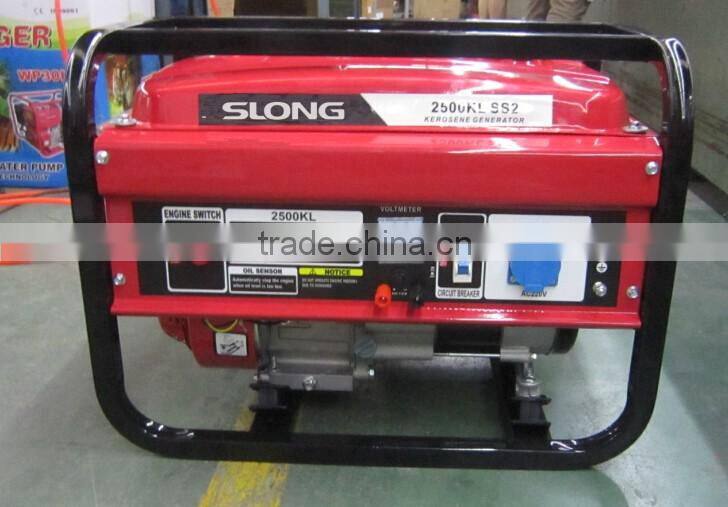 PORTABLE KEROSENE GENSET 3000KLE GX200K 2.5KVA HOME USE GENERATOR