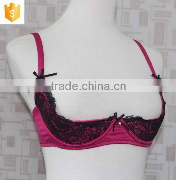 2016 sexy open women's bra,strapless bandeau underwear