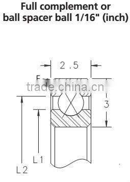Robotic using S03503XS0 Ultra-slim Thin-section bearings (35x41x2.5mm)