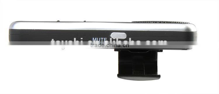 Bluetooth 4.1 Handsfree Car Kit with mic Car Speakerphone Noise cancellation and support 2 phones to connect