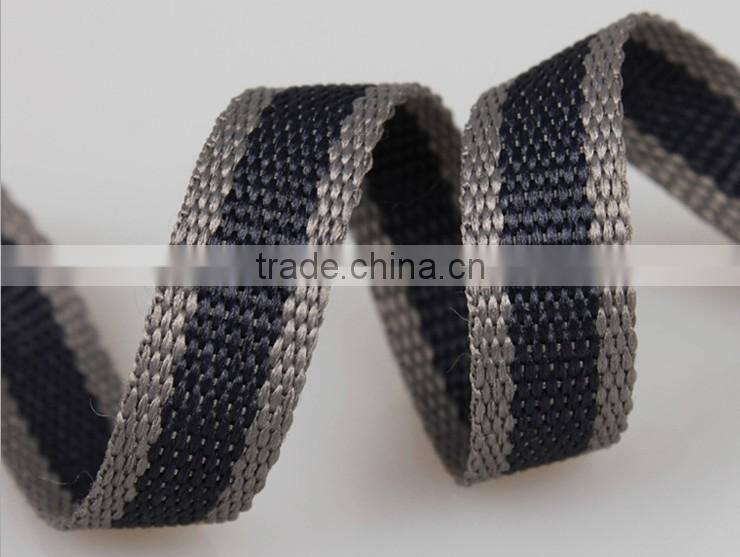 mixed color beads pattern jacquard polyester webbing
