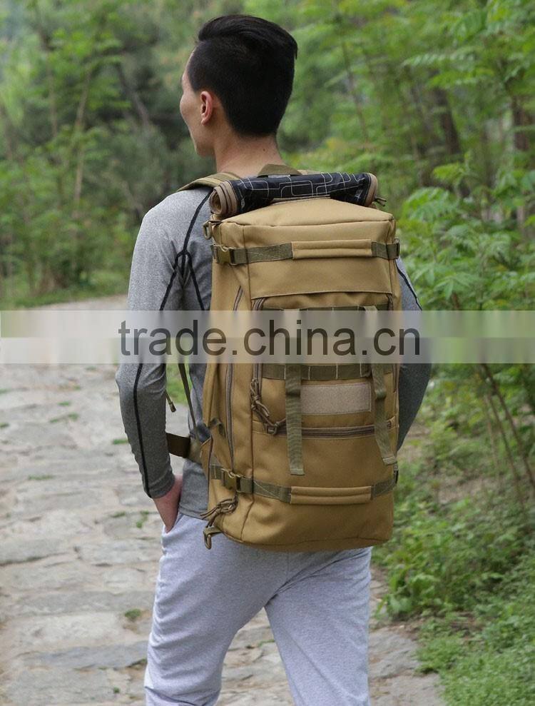 2016 Hot Military Tactical Backpack Hiking Camping Daypack Shoulder Bag Men's hiking Rucksack back