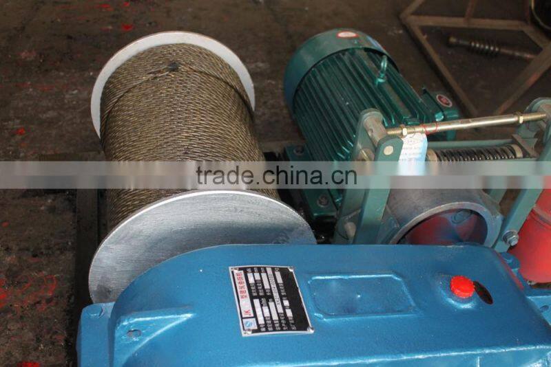 High Efficiency 0.5-60 T Fast Speed Electric Winch, lifting material use
