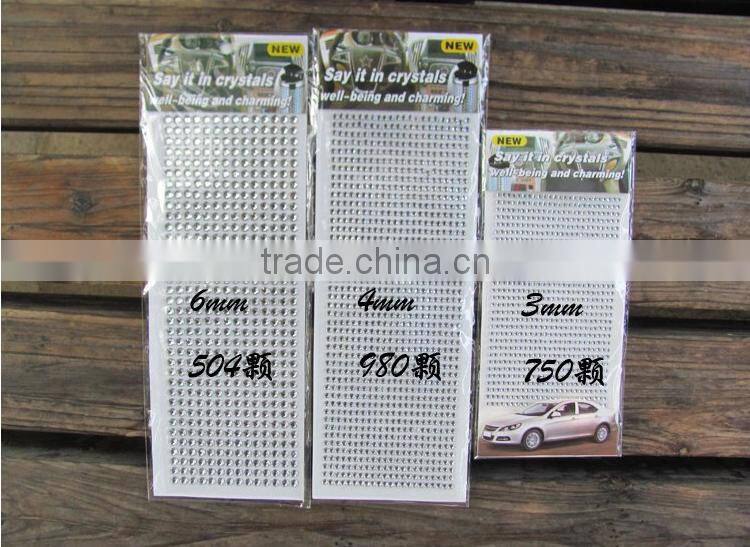 DIY Crystal sticker Rhinestone car sticker