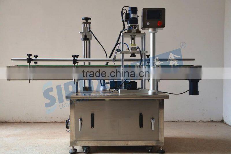 Sipuxin Auto automatic plastic bottle screw capping machine