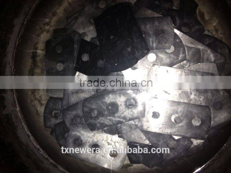 film cutting three hole cemented carbide knife