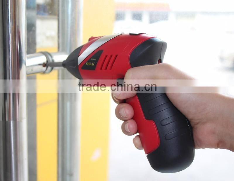 4.8v rechargeable and portable mini cordless screwdriver