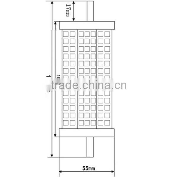 17W LED R7S Lamp with SMD2835 chip