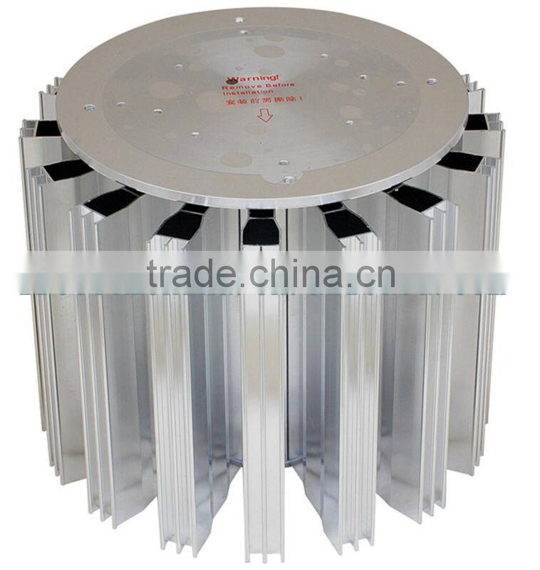 led aluminum circular extrusion heat sink