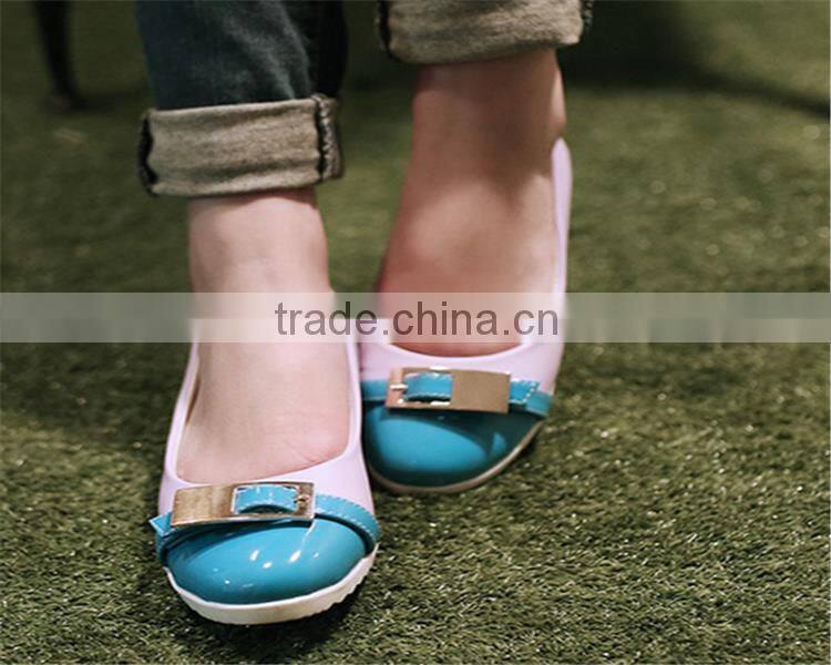 Hot selling new design laser flat shoes shoes women sexy with low price XT-DA0946
