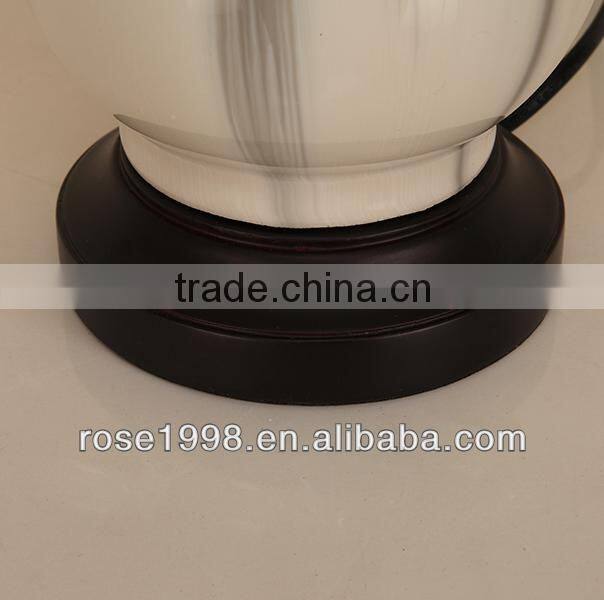 bedside table lamp with glaze ceramic