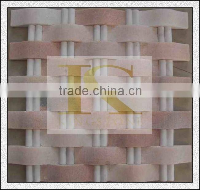 Hot sale decoration flooring tile light emperador marble mo with own quarry & CE certificate