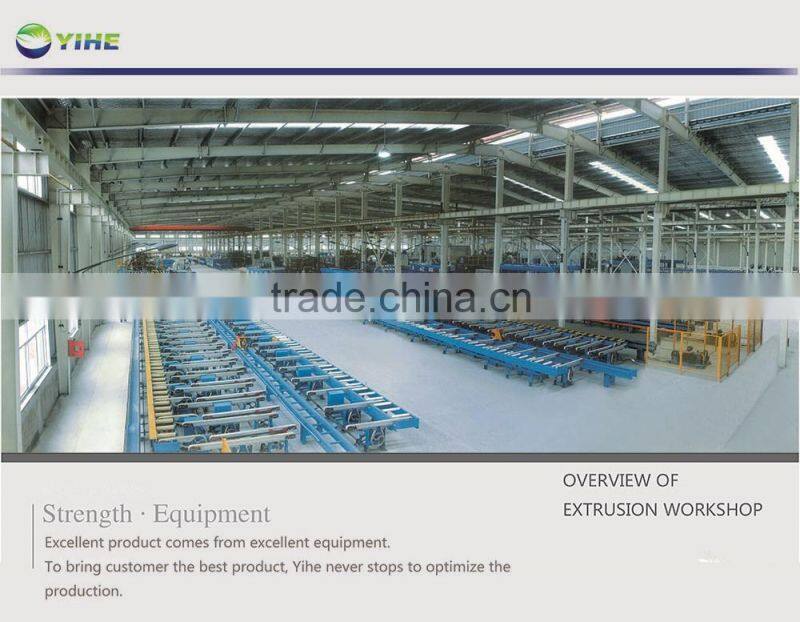 sand blasting aluminum frame for solar panel mounting system