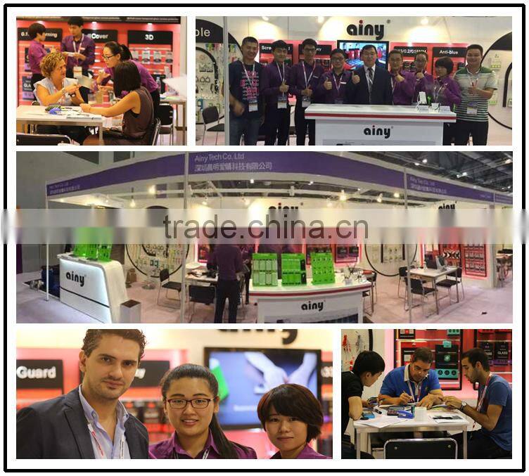 Ainy new products 2016 anti blue light tempered glass screen protector for iphone 5s