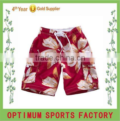 Digital sublimation making high quality beach shorts/board shorts