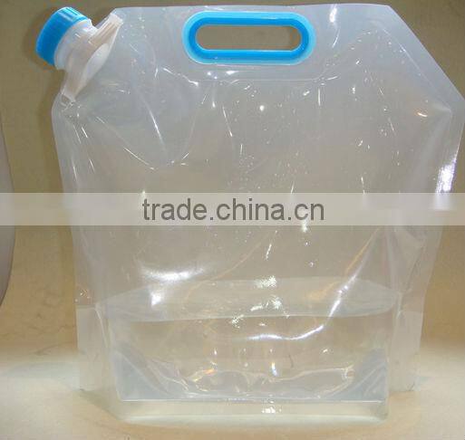 8L big emergency water bag,food grade PE foldable water bag