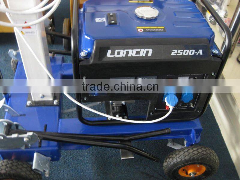 power 2000w,gasoline or diesel engine ,industrial mobile light tower