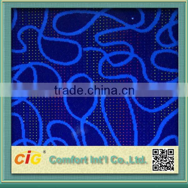 screen printing auto fabric/bus fabric/auto fabric for car seat cover