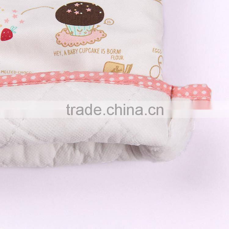 2013 customer design cotton twill kitchen gloves