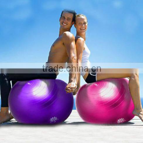 high quality PVC inflatable mum body fitness ball