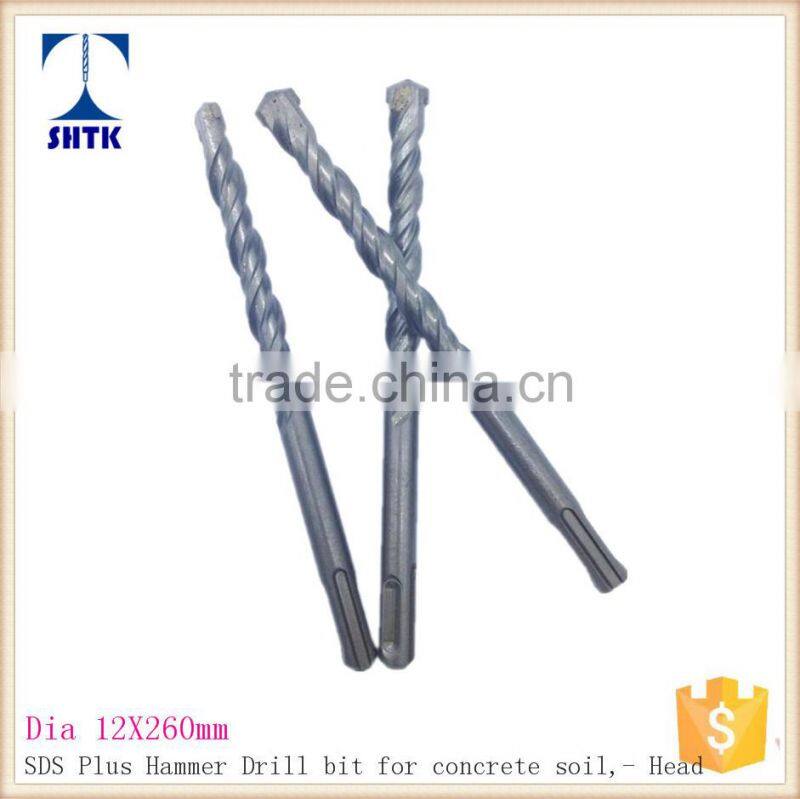 High quality of SDS hammer Drill Bit for Concrete, Drill Bit, Dia 12X260mm