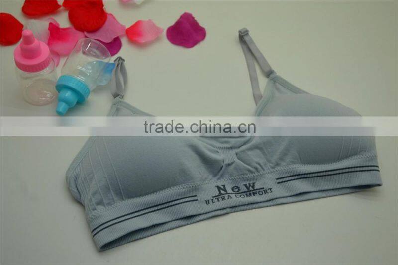 Sexy hot seamless young girls bra sport underwear